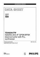 DataSheet TDA8261TW pdf